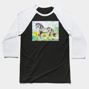 WATERCOLOR HORSE .6 Baseball T-Shirt